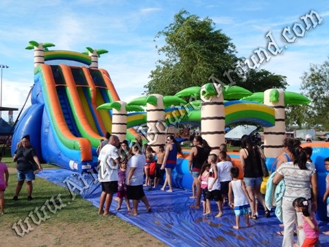 24' Dual Lane Water Slide rental Phoenix